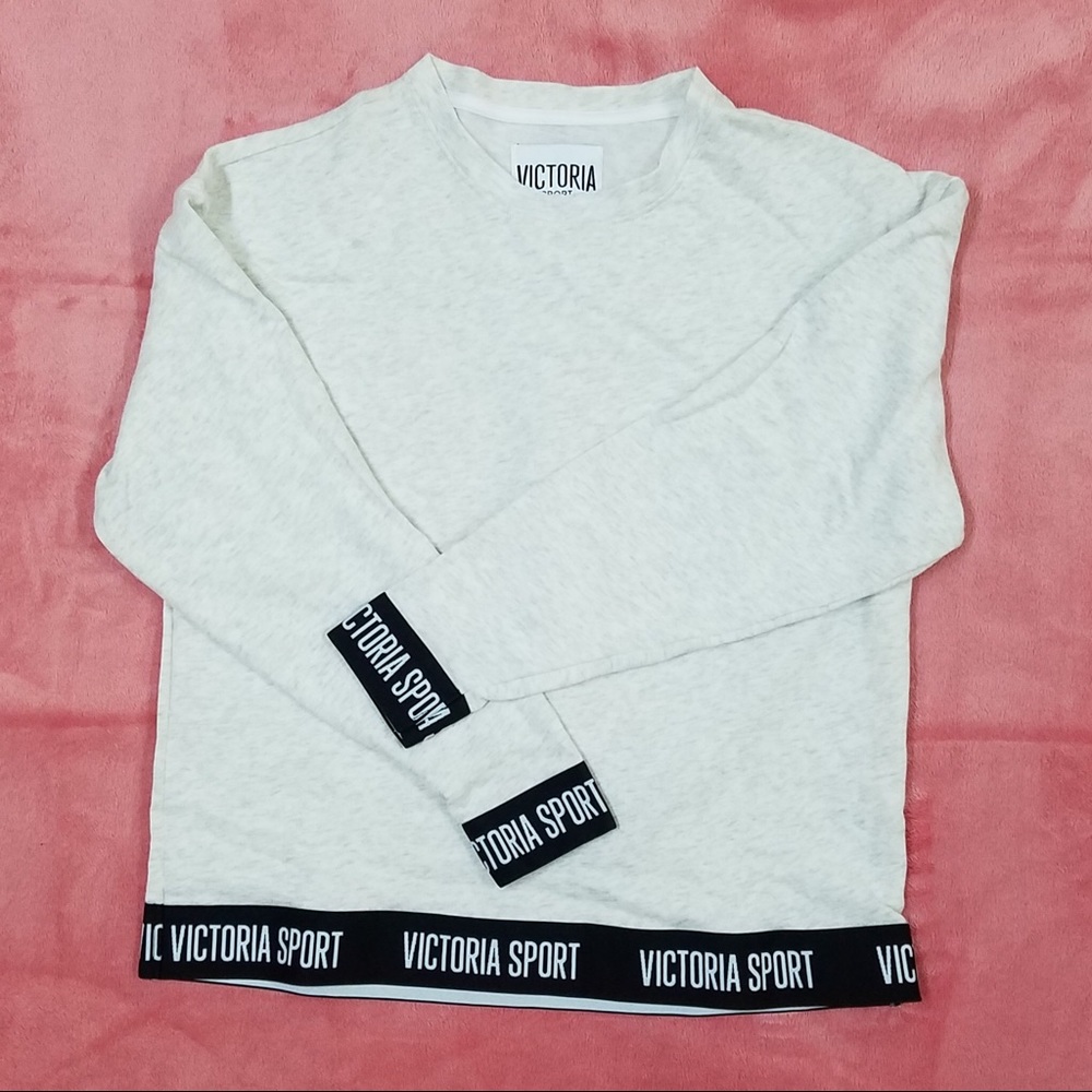 VICTORIA’S SECRET SPORT LOGO PULLOVER NWT MED